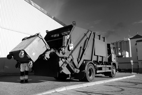 Residents utilizing waste removal services in Sutton