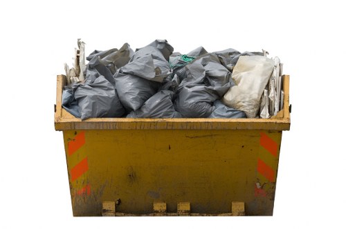 Recycling and donation during flat clearance